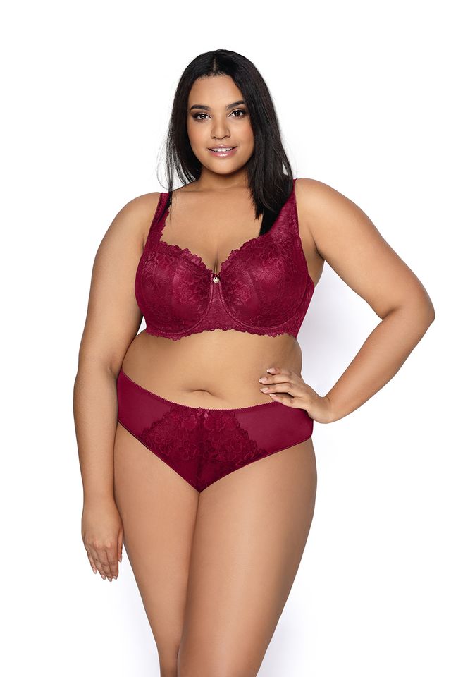 Бюстгальтер Carmela Big бордовый