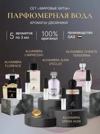 Maison Alhambra набор пробников 5шт 3 мл