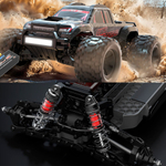 Радиоуправляемый монстр MJX Hyper Go V2 Brushless 4WD 1:10 - MJX-10208-V2-BLACK