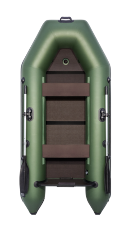 Лодка АКВА 2800 Green/black+слань 2800 (MLA)