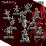 Grand Alliance Order Idoneth Deepkin Namarti Reavers Лучники подводных эльфов миниатюра для dnd, днд, pathfinder, фентези, Настольная игра, НРИ, Варгейм, РПГ