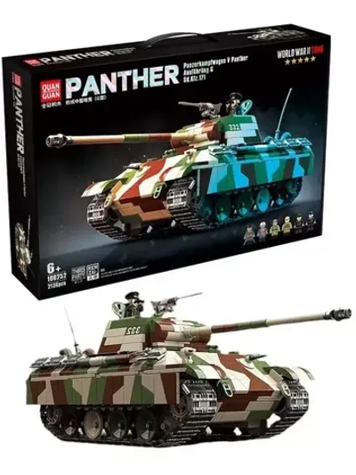 Конструктор Тяжелый немецкий танк Пантера 2136 деталей