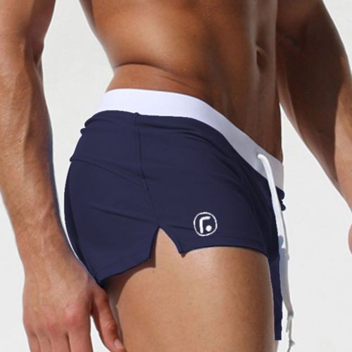 Мужские плавки хипсы темно-синие Romeo Rossi RR6506-16