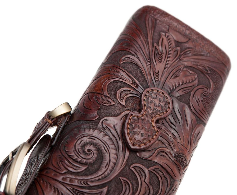 Тубус для кия "Classic ZG22" (2/2, натуральная кожа)