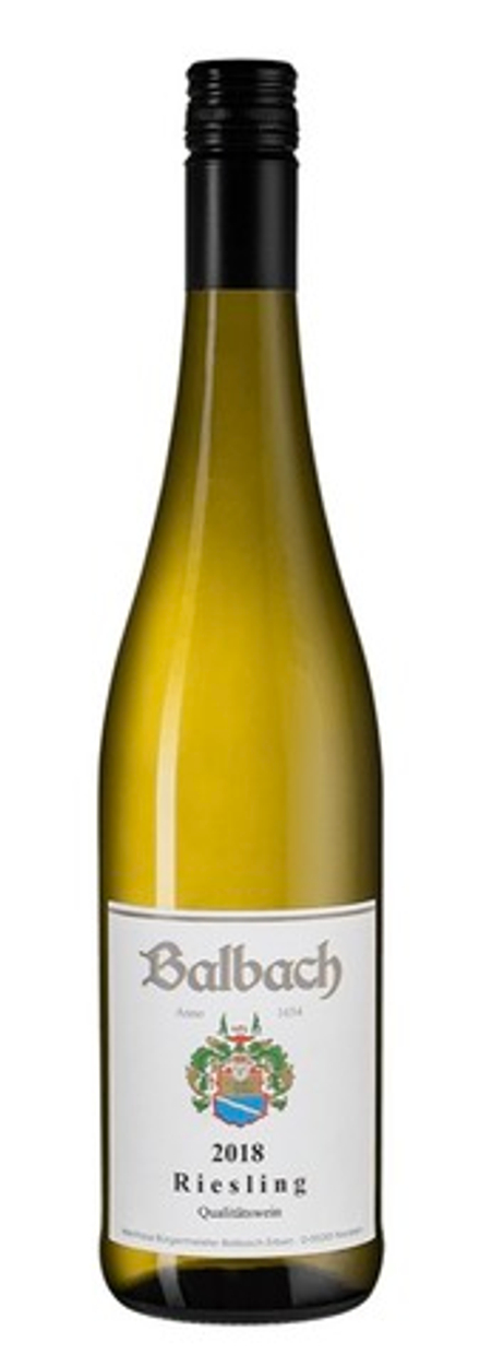 Вино Balbach Riesling Gunderloch, 0,75 л.