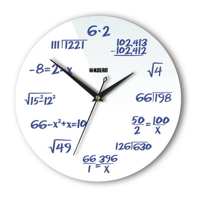 Настенные часы "Формулы" Декор для дома, подарок
