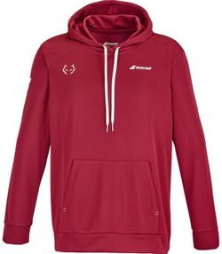 Мужская теннисная кофта Babolat Hood Sweat Lebron - красный