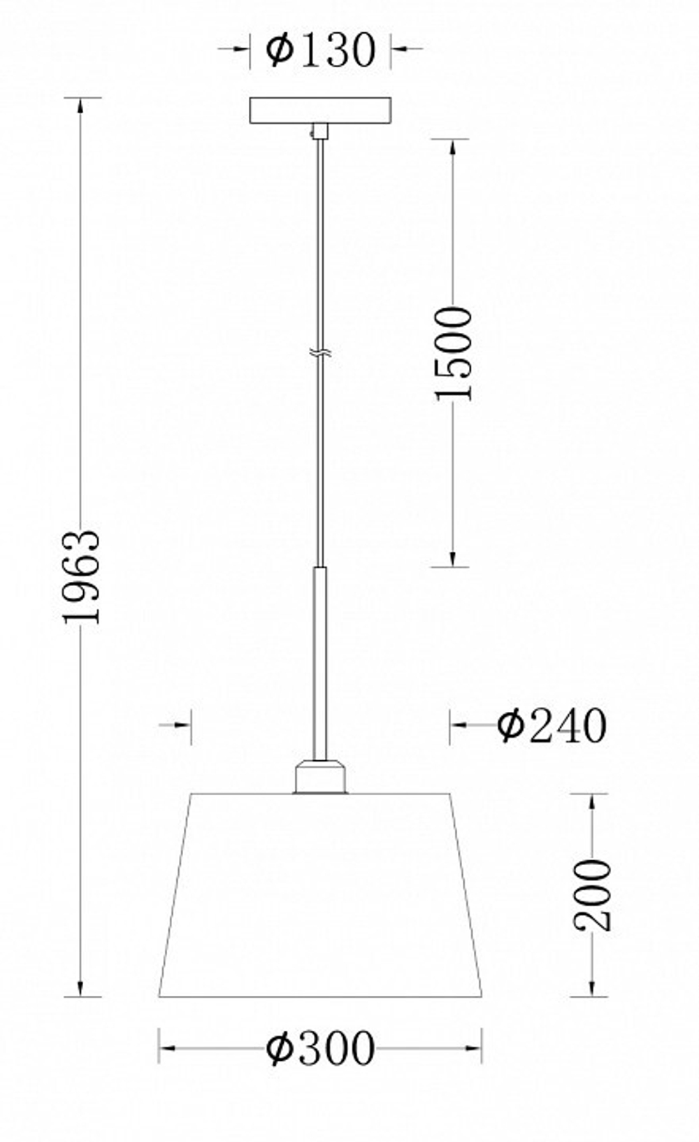 Подвесной светильник Freya Sandy FR5119PL-01BS