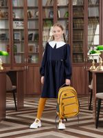 Платье "Темно-синее" 7+