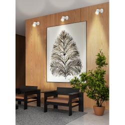 OL4 GU10 WH Подсветка ЭРА Накладной, белый