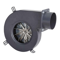 Вентилятор для котлов на твердом топливе BPAK 160-100, + 75С