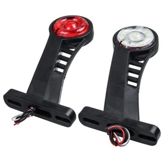 Боковой светодиодный габаритный фонарь 12v (рога)