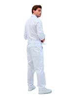 Комбинезон медицинский мужской Dr. Nice с поясом с пряжкой, черный, 50