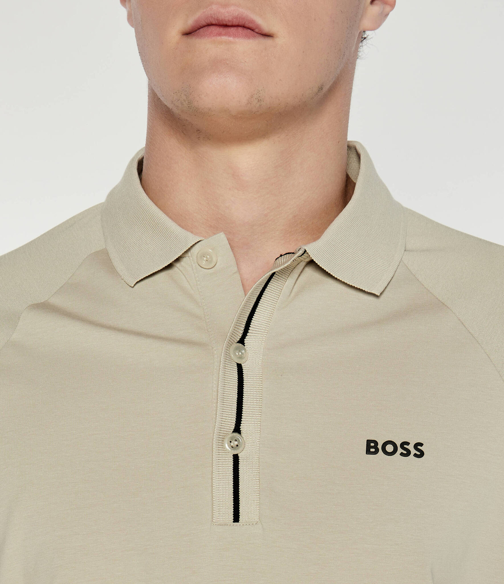 Поло Paddy 2 BOSS GREEN - хаки(50519856)