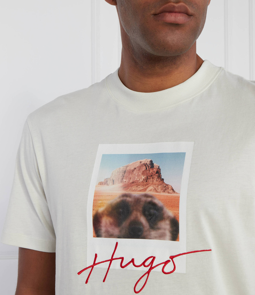 Футболка Driceto 10233396 01 HUGO - экрю(50494397)