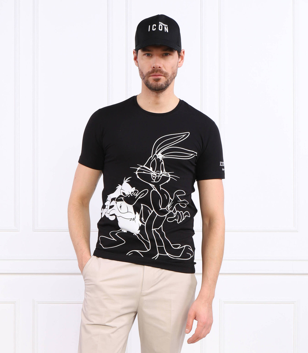 футболка iceberg x looney tunes Iceberg - черный(232 I1P F012 639A)