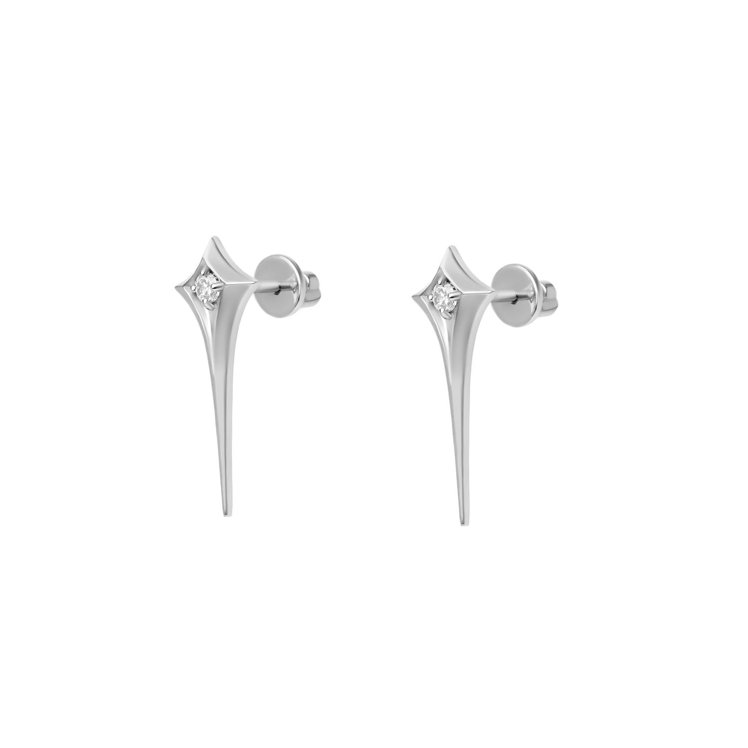 Серьги Piked Star Earrings