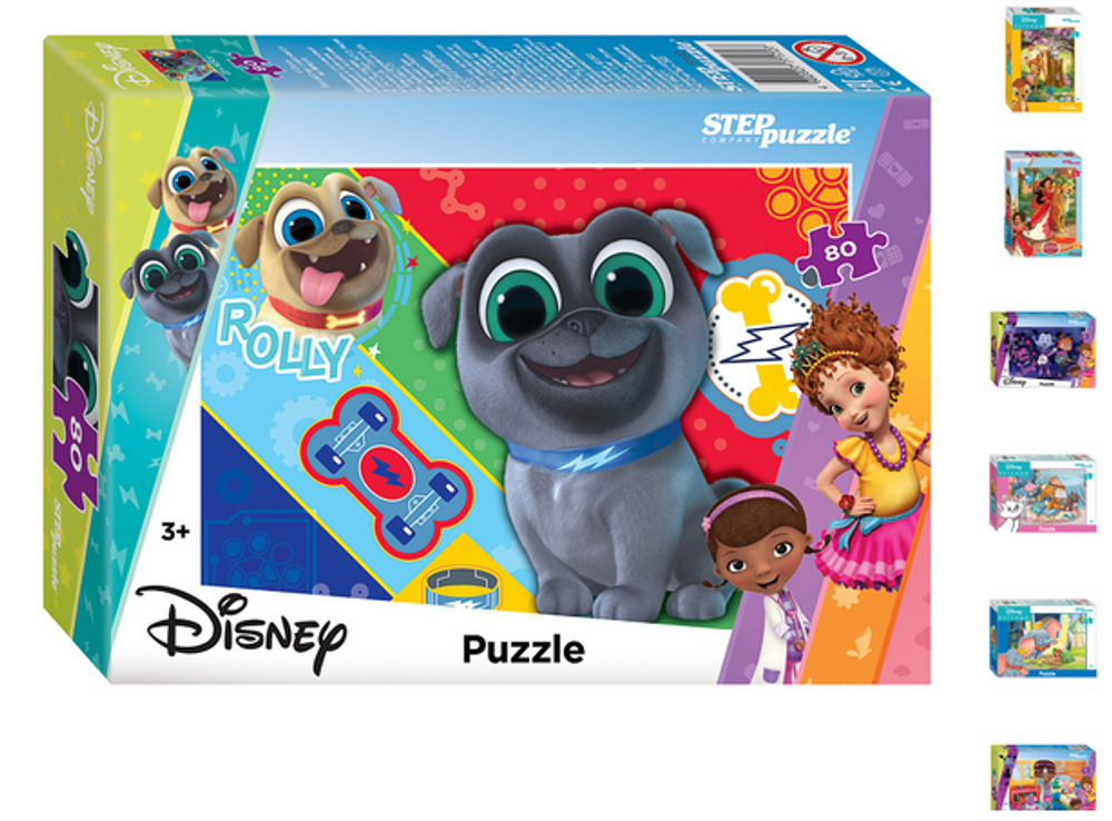 Пазл 80эл. "Disney- 6" в ассорт. (Степ пазл)