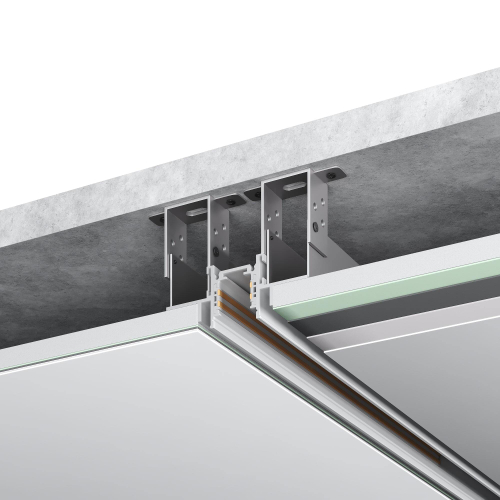 ST1004.529.12 Шинопровод магнитный встраиваемый под ГКЛ 12мм ST-Luce Белый Длина 2 000мм SKYLINE 48