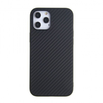 Чехол ТПУ карбон для iPhone 12 Pro Max, 011068 Черный