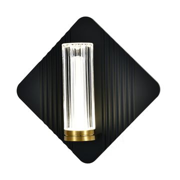 Бра 6W 4000K V000201L черный Rilievo Indigo