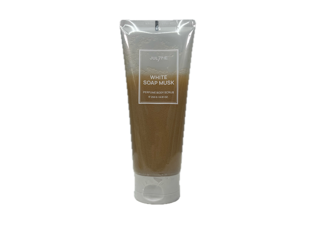 JUL7ME Perfume Body Scrub White Soap Musk парфюмированный скраб для тела