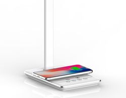 Ambrella Светодиодная настольная лампа с беспроводной зарядкой и USB портом Desk DE581