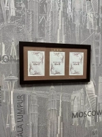 Рамка коллаж на 3 фото