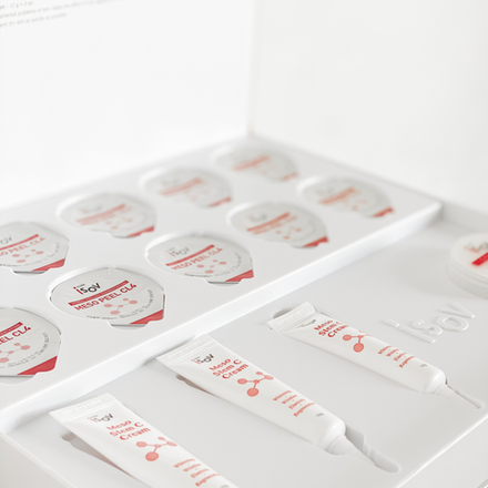 Набор  Meso Peel CL4 Pro:очищающий лосьон 7мл+восст.крем10гр.успок.кремMadeca 50мл