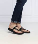 кожаное вьетнамки Giuseppe Zanotti - черный(EU20044)