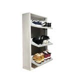 Обувница Айронори ЛАЙТ 3 МП (Выбеленное дерево / Выбеленное дерево)