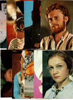 №61 Открытки Артисты и актёры СССР 1970–1980-е г. 25 штук. Цветные, чистые, без повторов