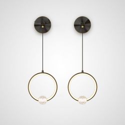 Настенный Светильник Luana Wall Black By Imperiumloft