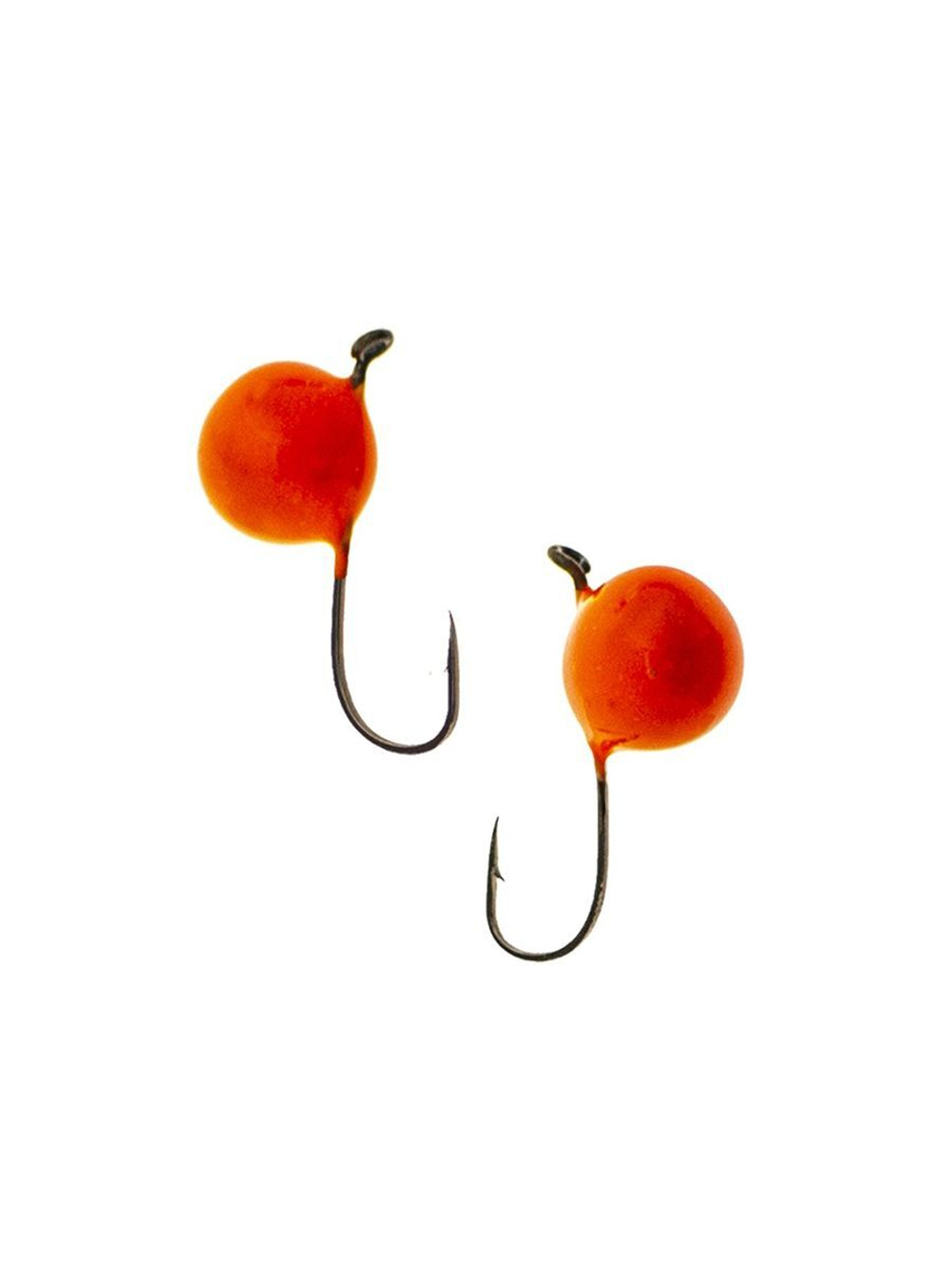 Мормышка вольфрамовая ДРОБИНА С УШКОМ, Or, 10 шт 0,2 г