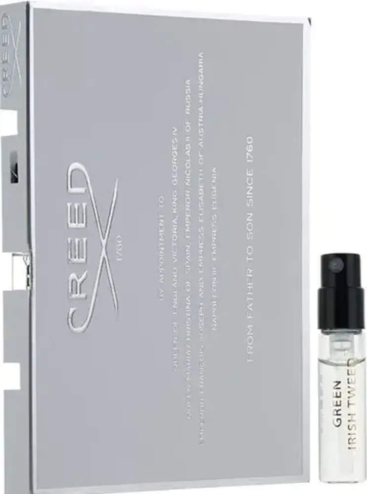 CREED GREEN IRISH TWEED VIAL EDP PACK 10 X 1.7 ML