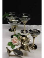 Фужер Бистро (44787) Золото