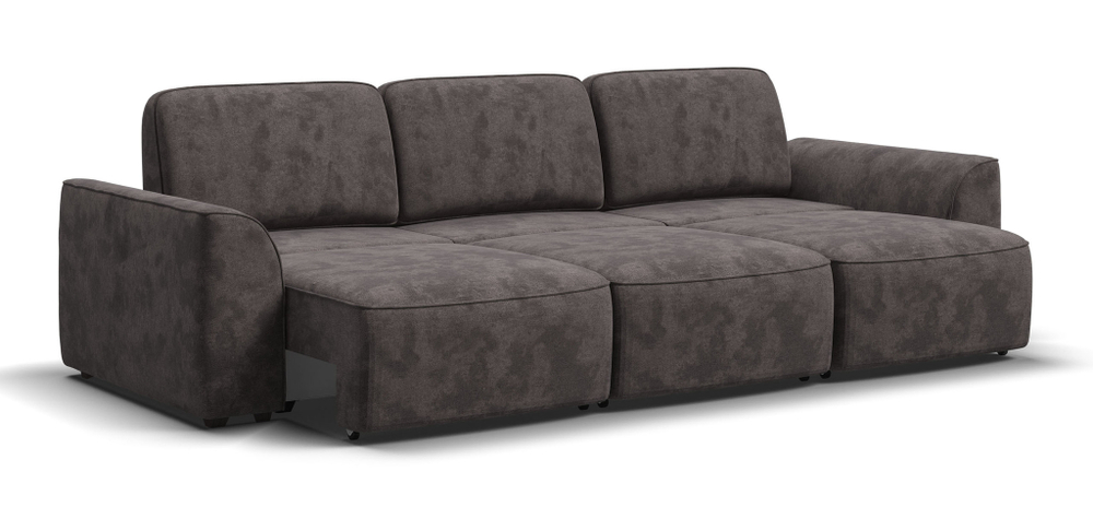 Диван KING MODOOL MAX Велюр Alkantara серый