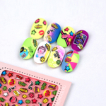 Charmicon 3D Silicone Stickers №128 Поп-Арт