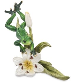 GAEM Art MN-363 Фигурка «Лягушка с цветком»