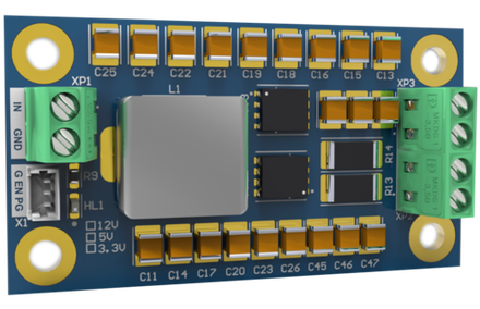 Модуль понижающего преобразователя напряжения 5В