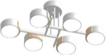 Потолочный cветильник LED4U L3211-830 WH