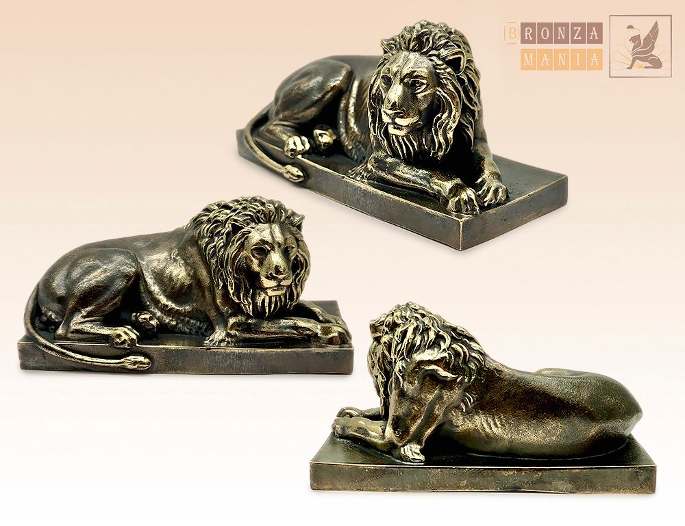 фигурка Лев лежит