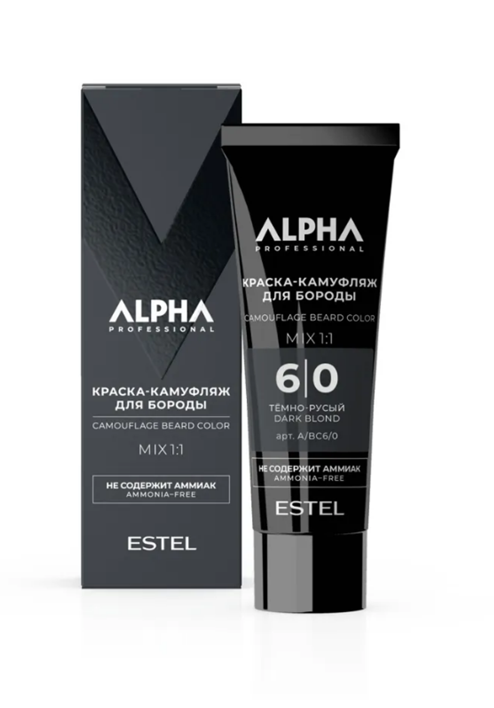 КРАСКА-КАМУФЛЯЖ ДЛЯ БОРОДЫ ESTEL ALPHA PRO 6/0