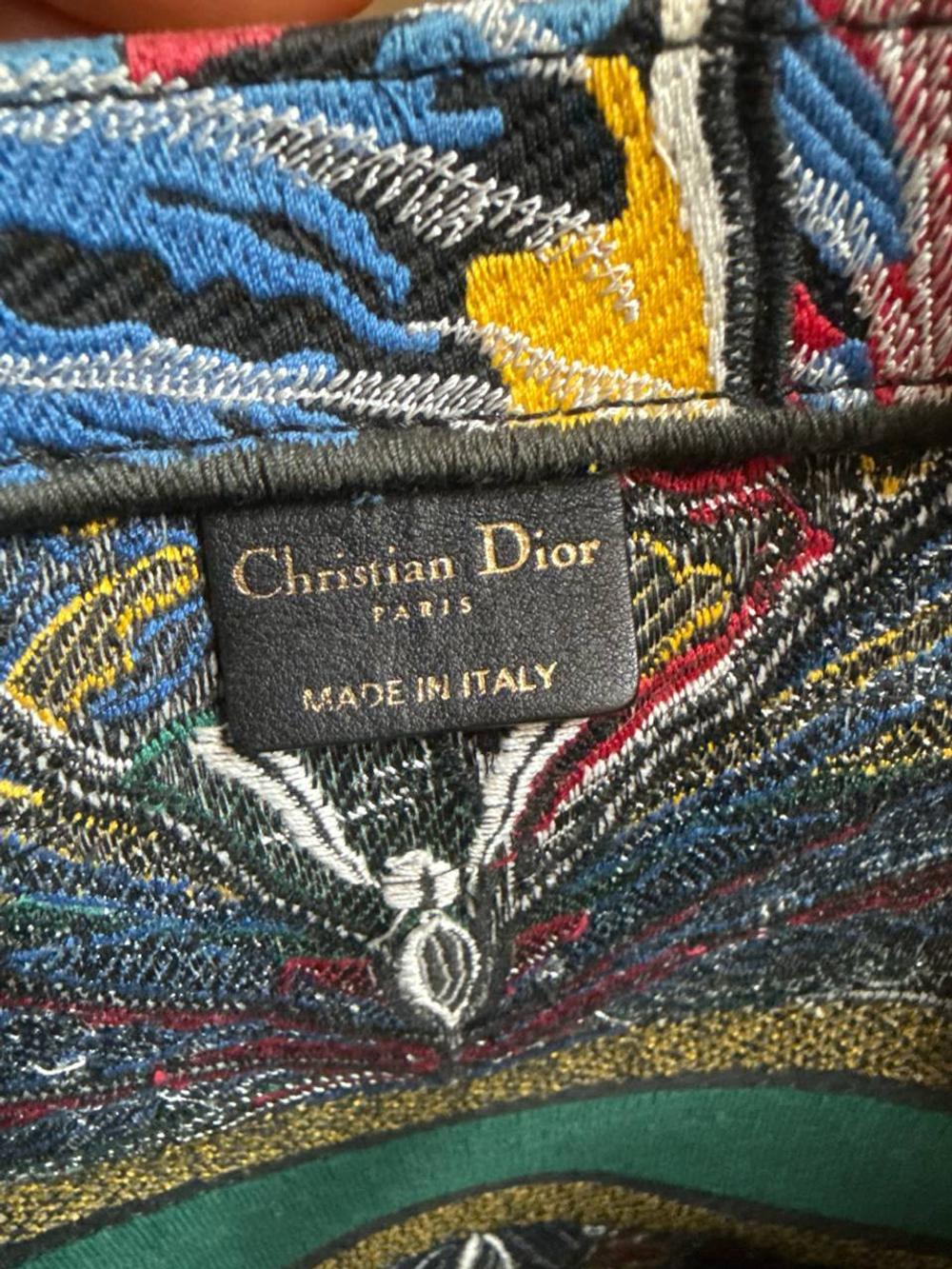 Сумка Christian Dior Multicolor Canvas Book Tote