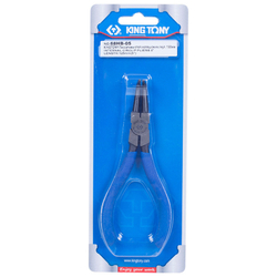 KING TONY (68HB-05) Съемник стопорных колец 125 мм, изогнутый, сжим