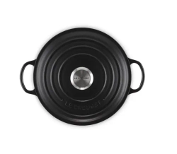 Le Creuset Чугунный кастрюля Marmite 24 см 3,1 л черный