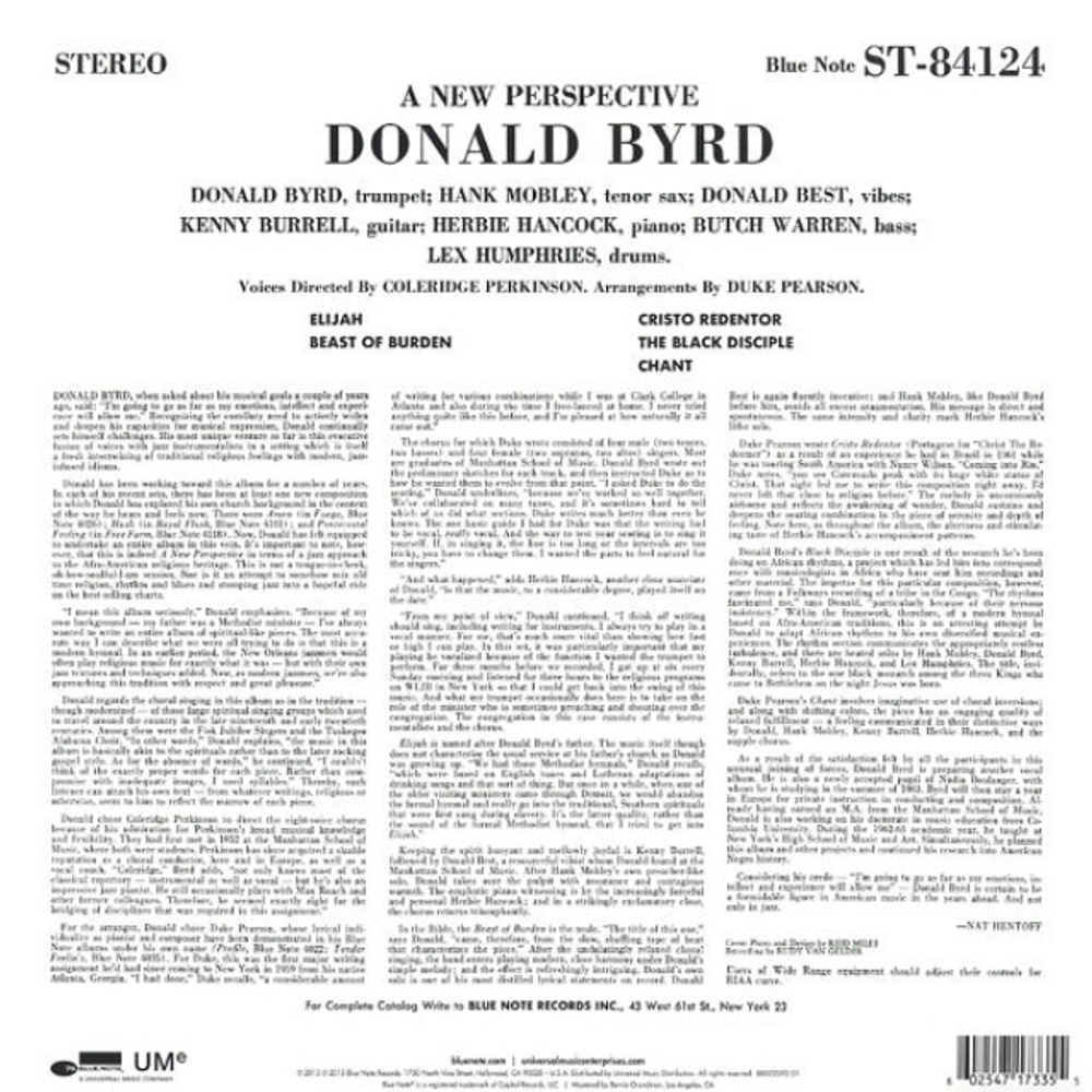 Donald Byrd / A New Perspective (LP)