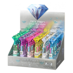 Ручка шариковая, автоматическая, 4в1, Basir, 4-рех цветная, серия "Кристалл", цветной корпус с фигуркой, 36 шт