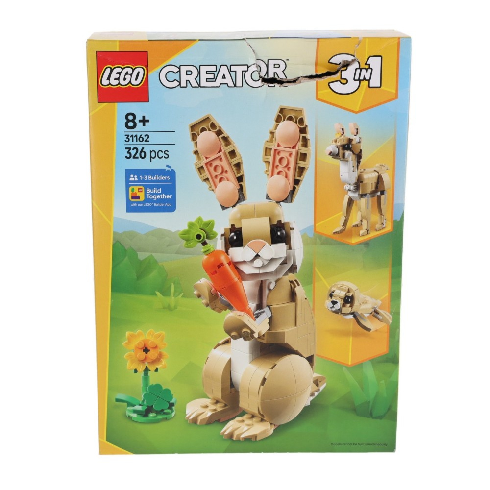 Конструктор LEGO Creator 1974 31162 Милый кролик 3 в 1 — фото 1