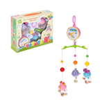 0333345/Музыкальная карусель "Забавные животные",заводная.,русская озвучка, в/к 49*9*34см/54